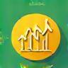 Growth chart icon